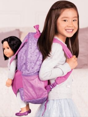 Our Generation Hop On Doll Carrier Backpack